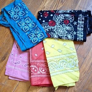 Vibrant Set Of Bandanas